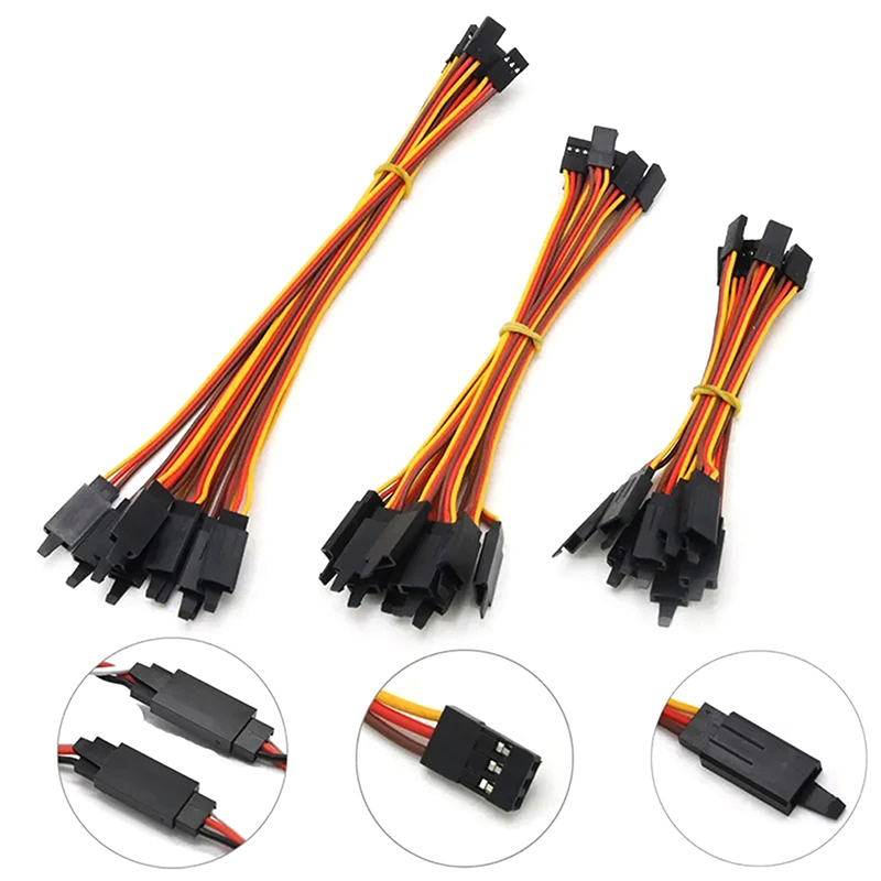 10Pcs 10-100CM Extension Lead  - огляд і ціна Rca Cable
