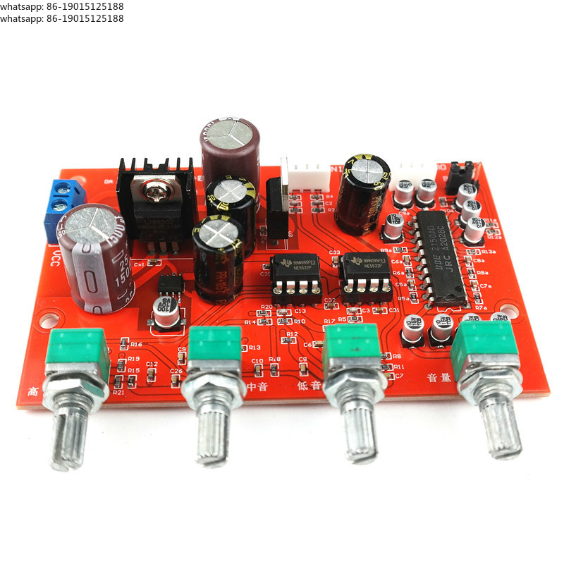 NE5532 Tone Preamplifier Audio - огляд і ціна Volume Control Board