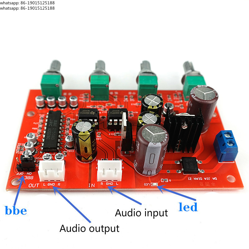 NE5532 Tone Preamplifier Audio - огляд і ціна Volume Control Board