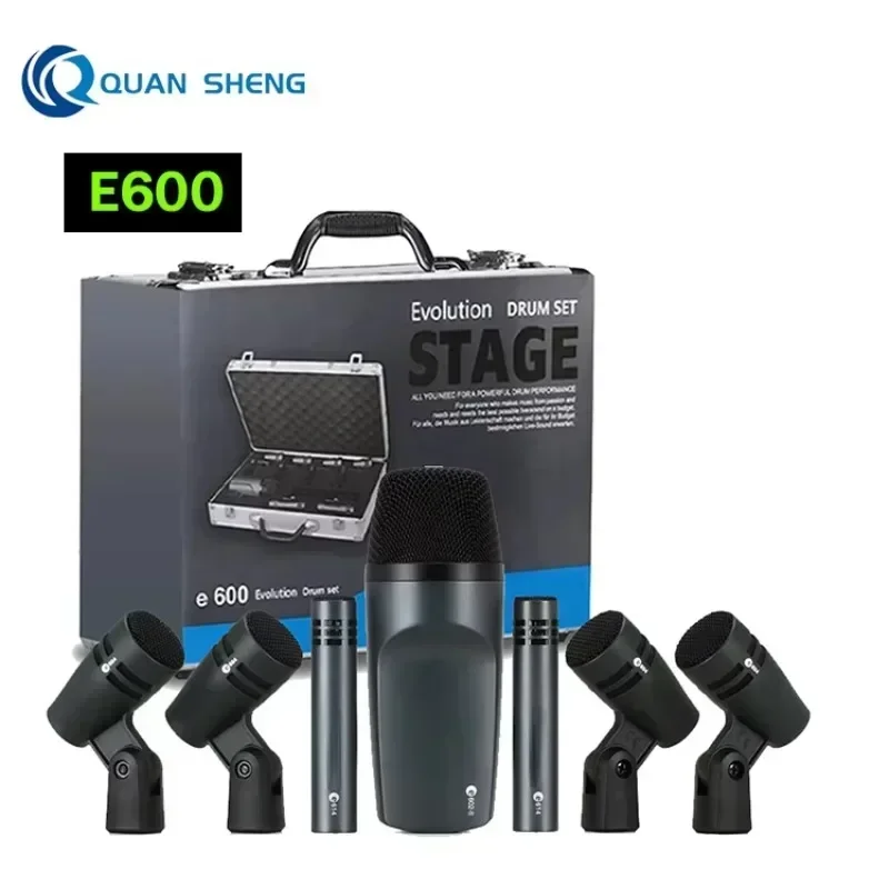 In stock  E600 Drum Microphone - огляд і ціна Condenser Microphone Kit