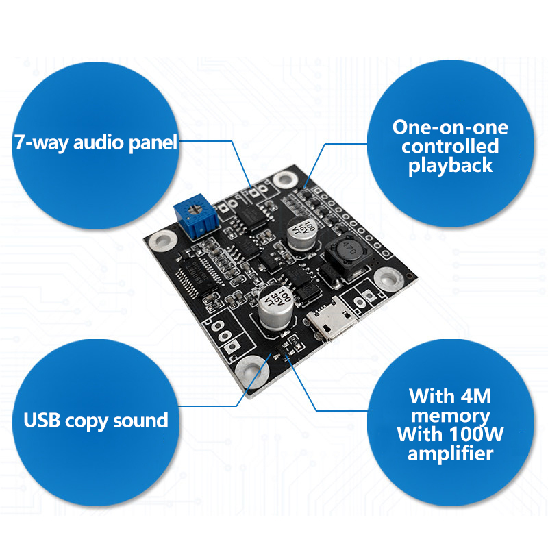 JMR910 Voice Broadcast Module  - огляд і ціна Volume Control Board