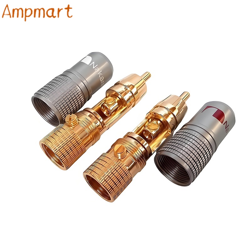 High End Pure Copper Gold Plat - огляд і ціна Audio Cable Rca
