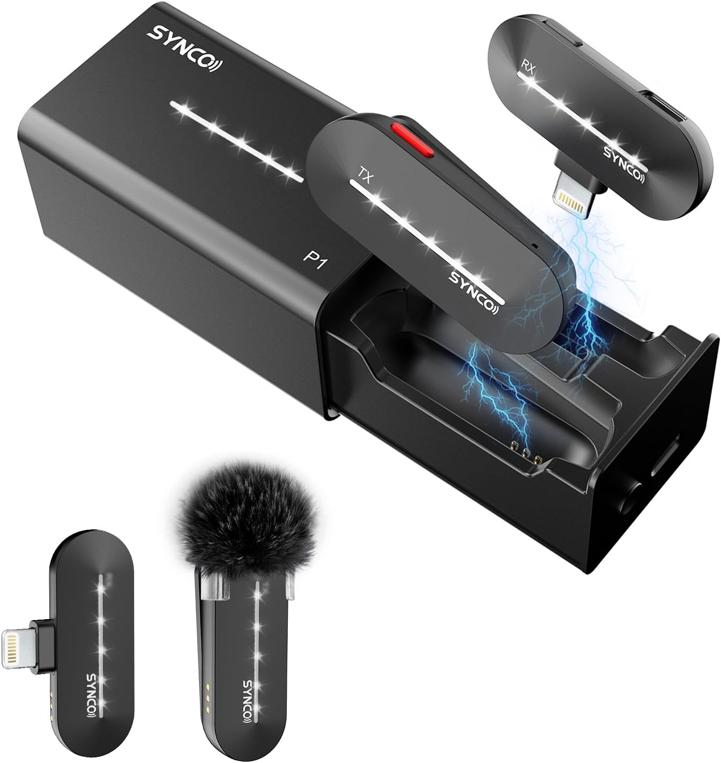 SYNCO Wireless Lavalier Microp - огляд і ціна Condenser Microphone Kit