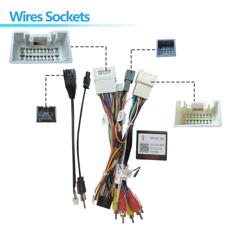 Car Radio Wire Harness Power C - огляд і ціна Audio Cable Rca