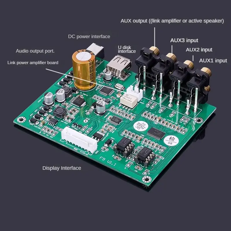 HIFI Preamp Bluetooth 5.3 USB  - огляд і ціна Pcm5102
