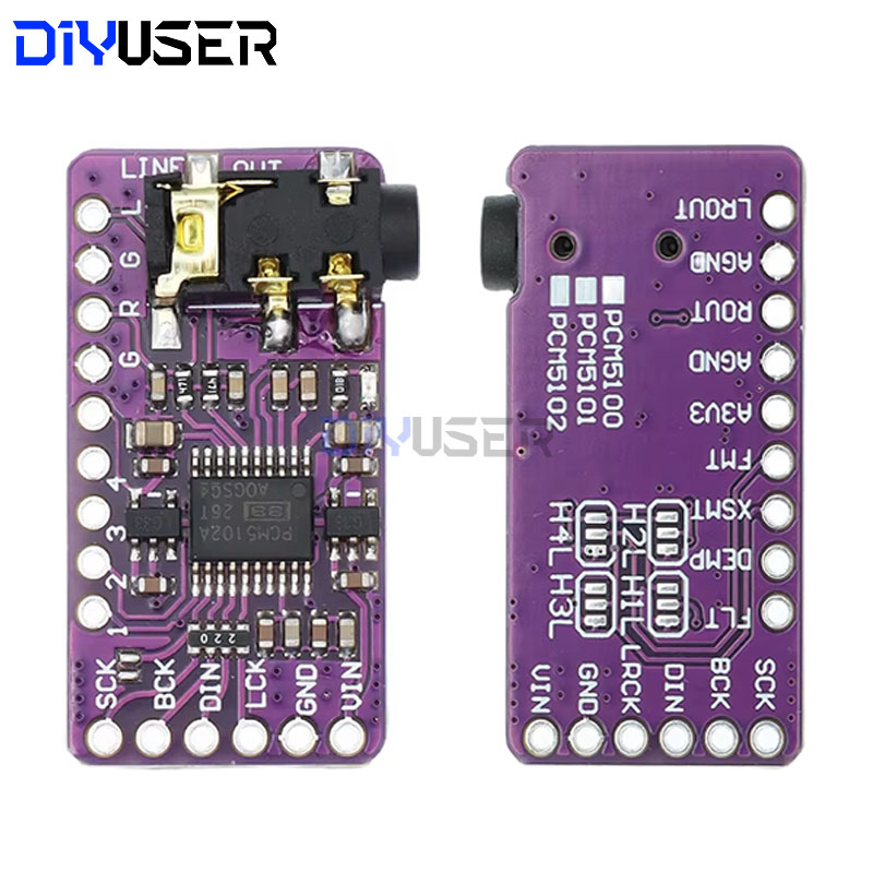 DIYUSER Interface I2S PCM5102A - огляд і ціна Pcm5102