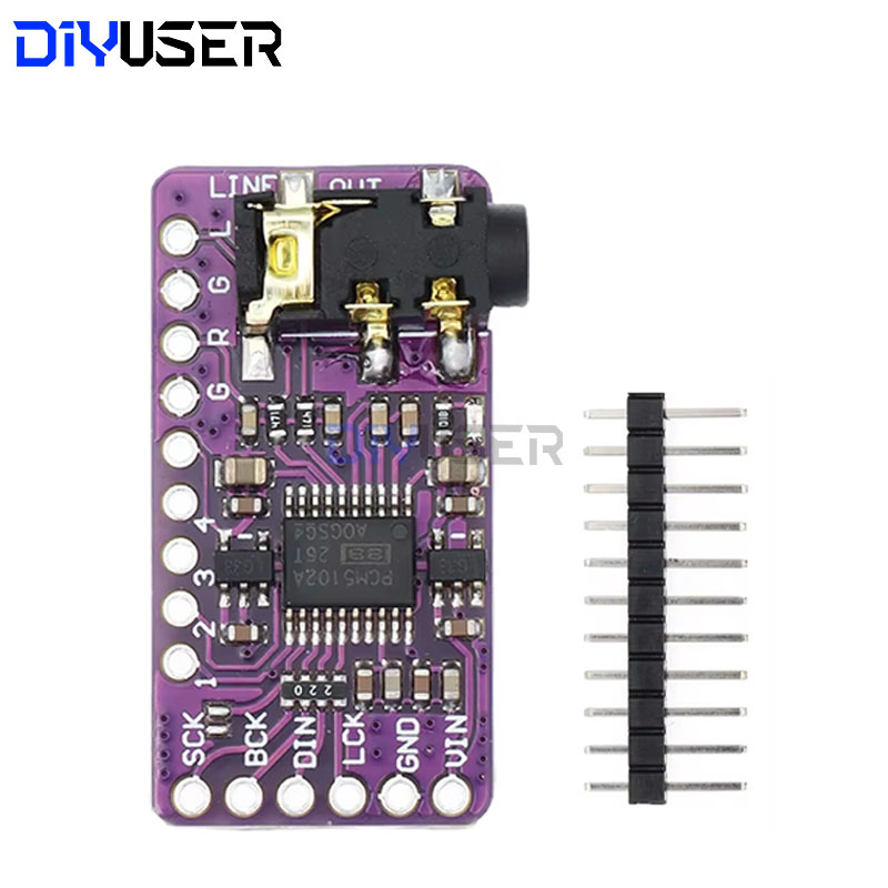 DIYUSER Interface I2S PCM5102A - огляд і ціна Pcm5102