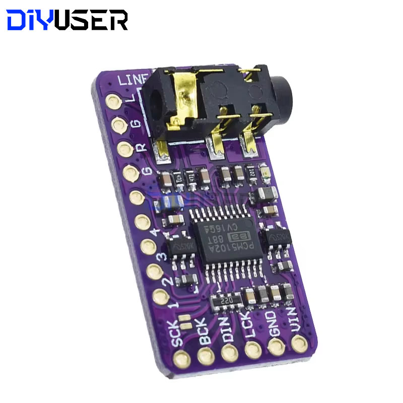 DIYUSER Interface I2S PCM5102A - огляд і ціна Pcm5102