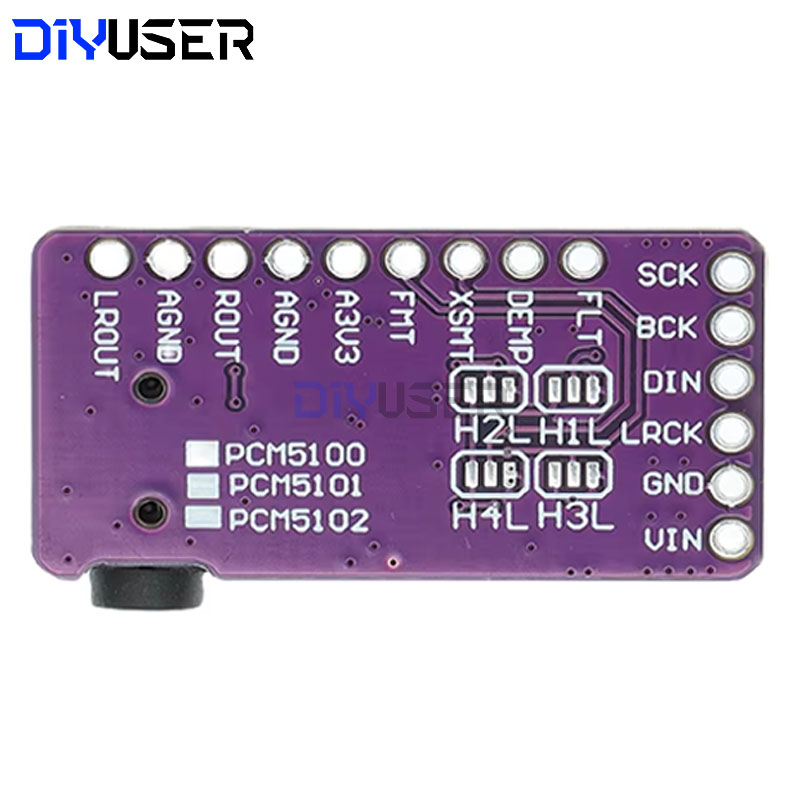 DIYUSER Interface I2S PCM5102A - огляд і ціна Pcm5102