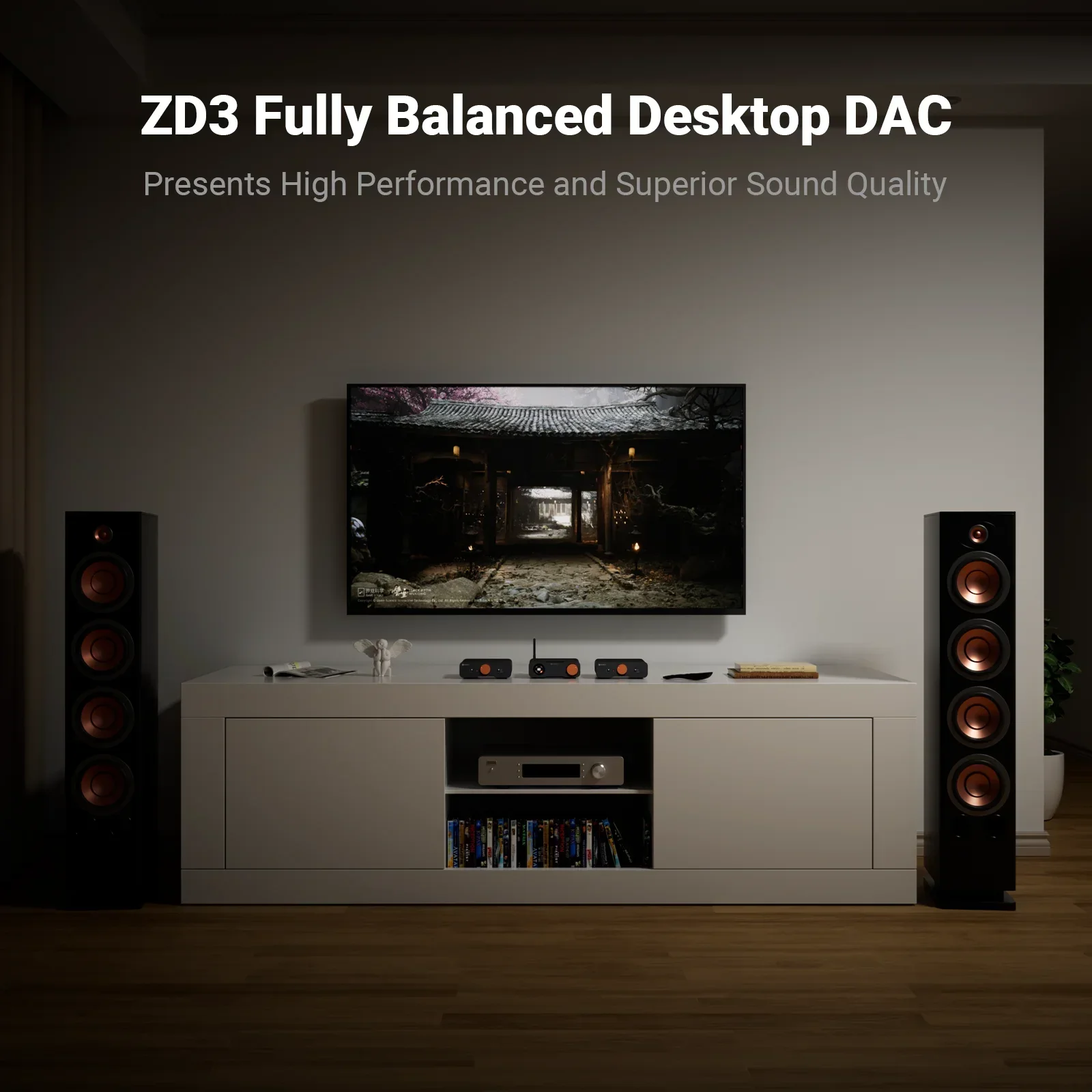 Fosi Audio ZD3 Blue Fully Bala - огляд і ціна Audio Dac