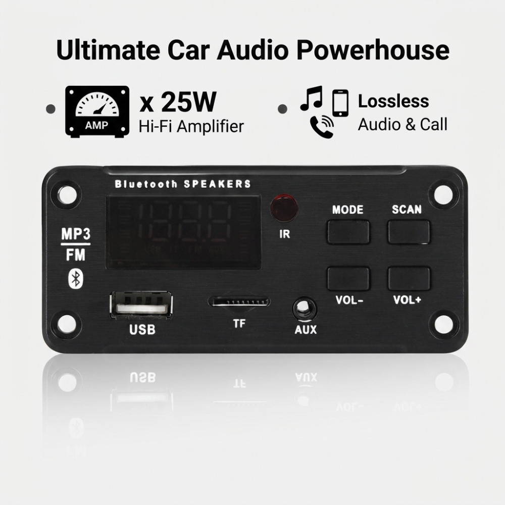 50W Amplifier Bluetooth MP3 WM - огляд і ціна Volume Control Board