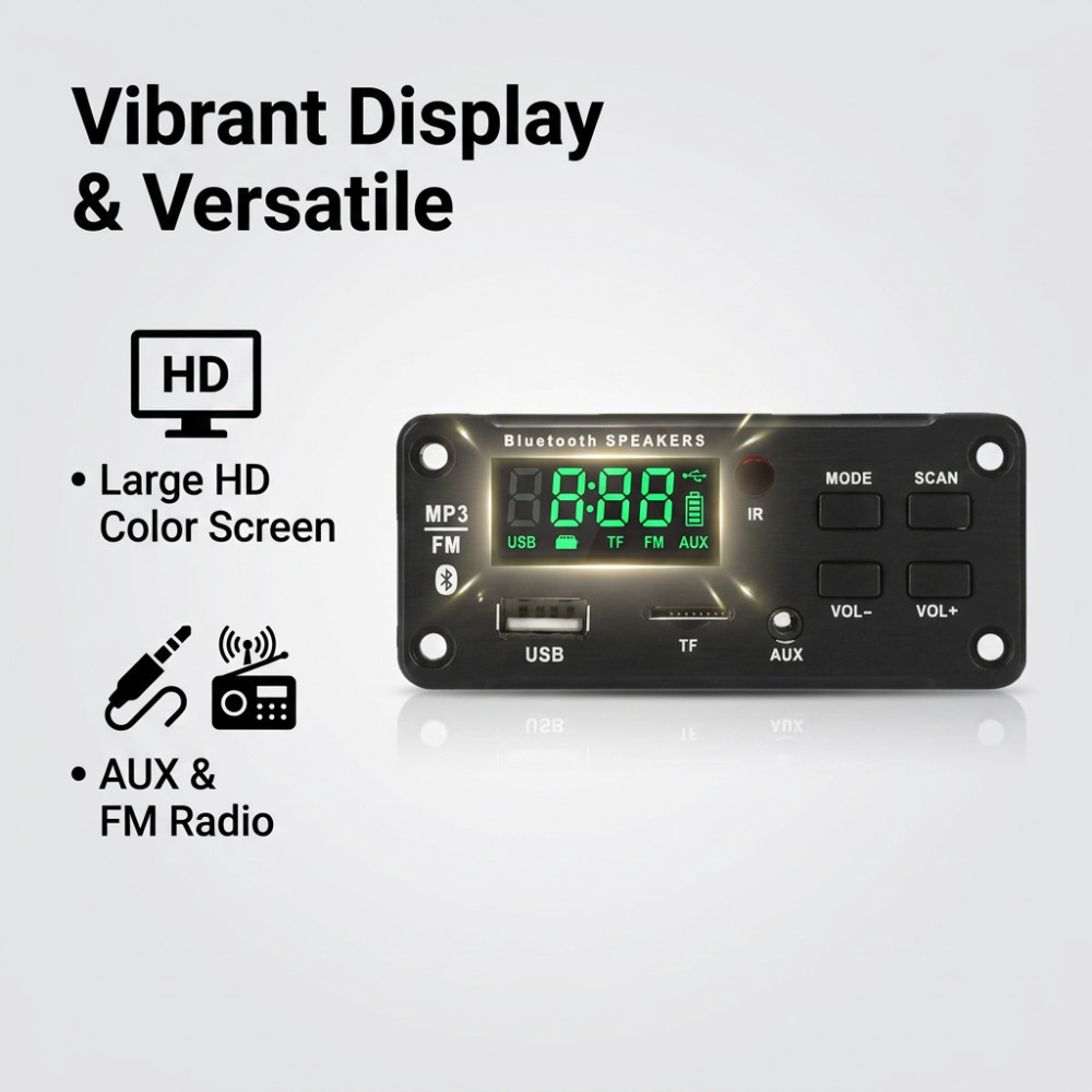 50W Amplifier Bluetooth MP3 WM - огляд і ціна Volume Control Board