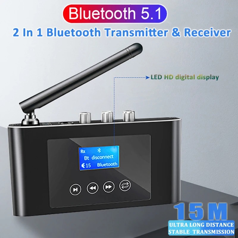 2 in 1 Long Range Bluetooth 5. - огляд і ціна Headphone Amplifier