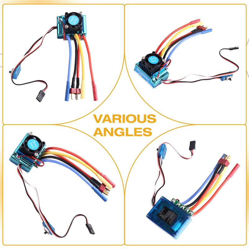 MACH-60A Brushless ESC Speed C - огляд і ціна Banana Plug