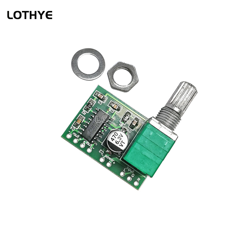 PAM8403 Mini DC 5V 2 Channel 2 - огляд і ціна Volume Control Board