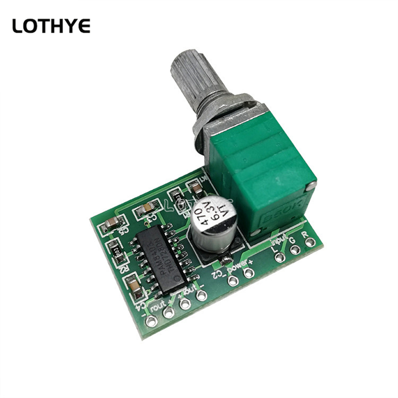 PAM8403 Mini DC 5V 2 Channel 2 - огляд і ціна Volume Control Board