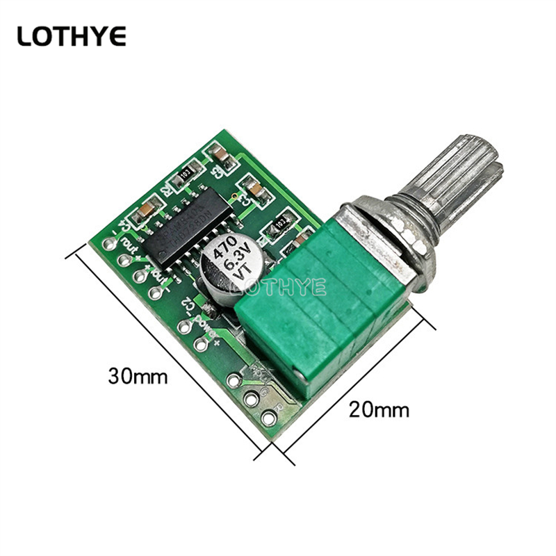 PAM8403 Mini DC 5V 2 Channel 2 - огляд і ціна Volume Control Board