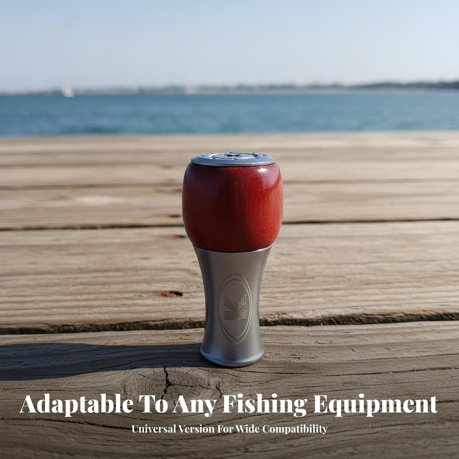 Fishing Reel Handle Wood Knob  - огляд і ціна Knob Aluminum