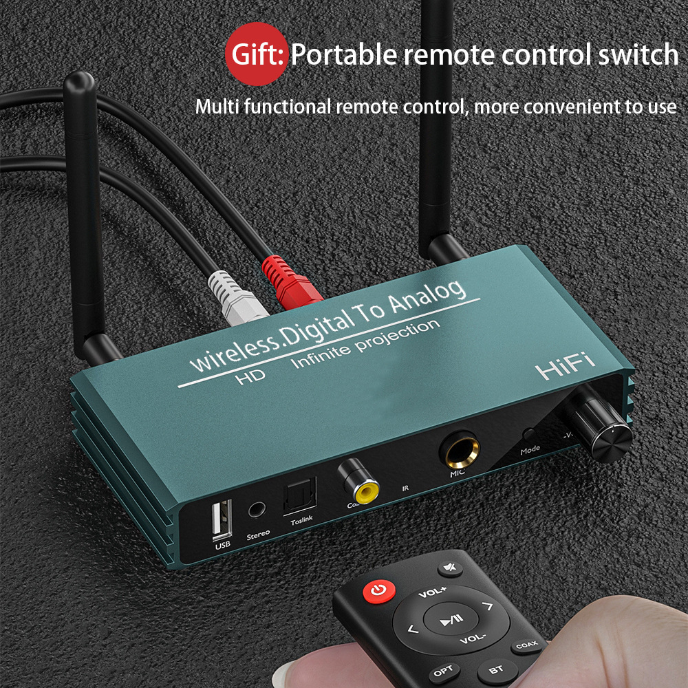 Bluetooth 5.0 Digital to Analo - огляд і ціна Audio Dac