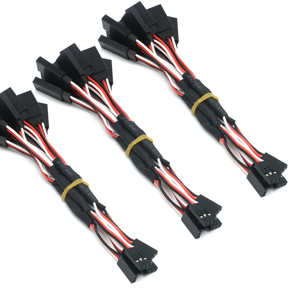 5PCS 100/150/200/300/500mm RC  - огляд і ціна Rca Cable