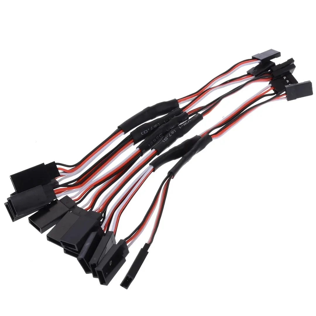 5PCS 100/150/200/300/500mm RC  - огляд і ціна Rca Cable