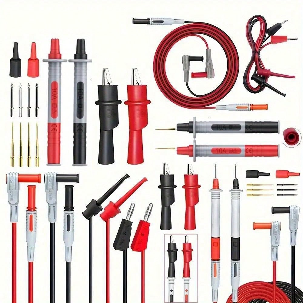 18pcs P1308B Test Lead Kit 4MM - огляд і ціна Banana Plug