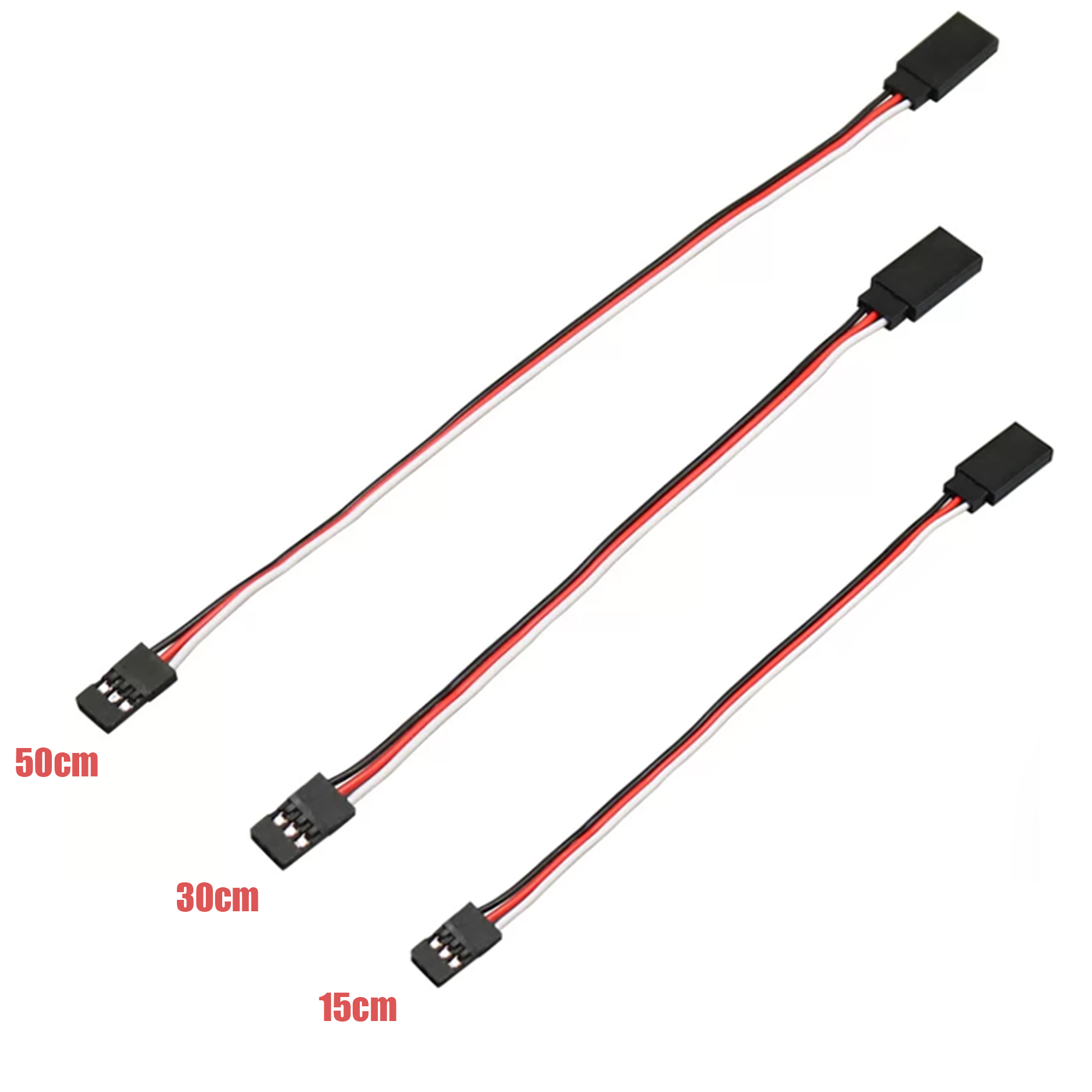 150/300/500mm RC Servo Extensi - огляд і ціна Rca Cable