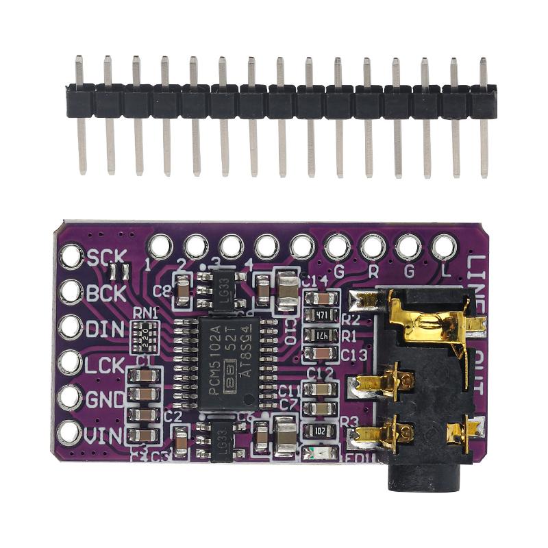 PCM5102 I2S DAC Decoder Board  - огляд і ціна Pcm5102