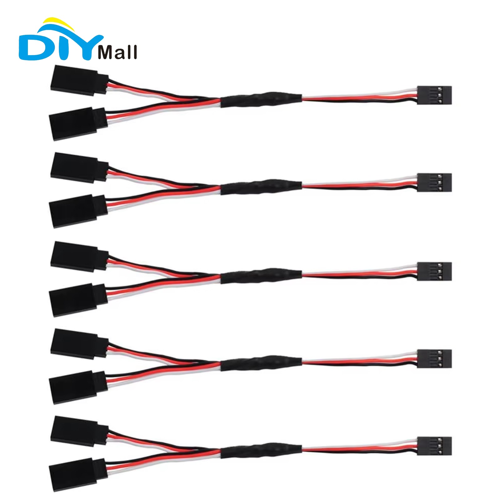DIYmall JR Style 15cm Servo Y  - огляд і ціна Rca Cable