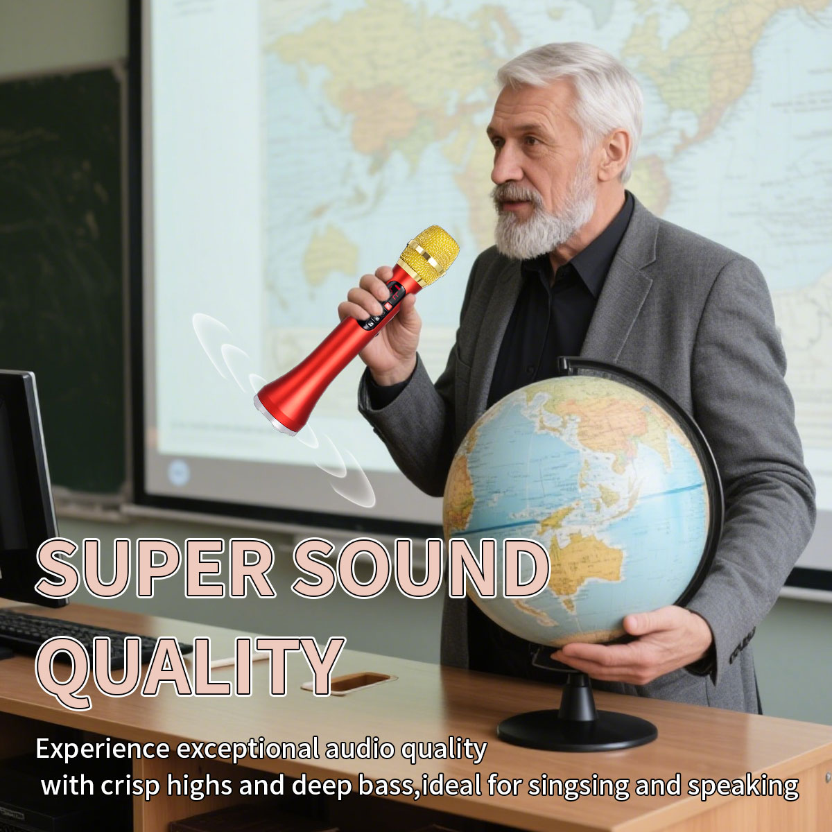 1 Piece of 28cm 25W/Pc Karaoke - огляд і ціна Condenser Microphone Kit