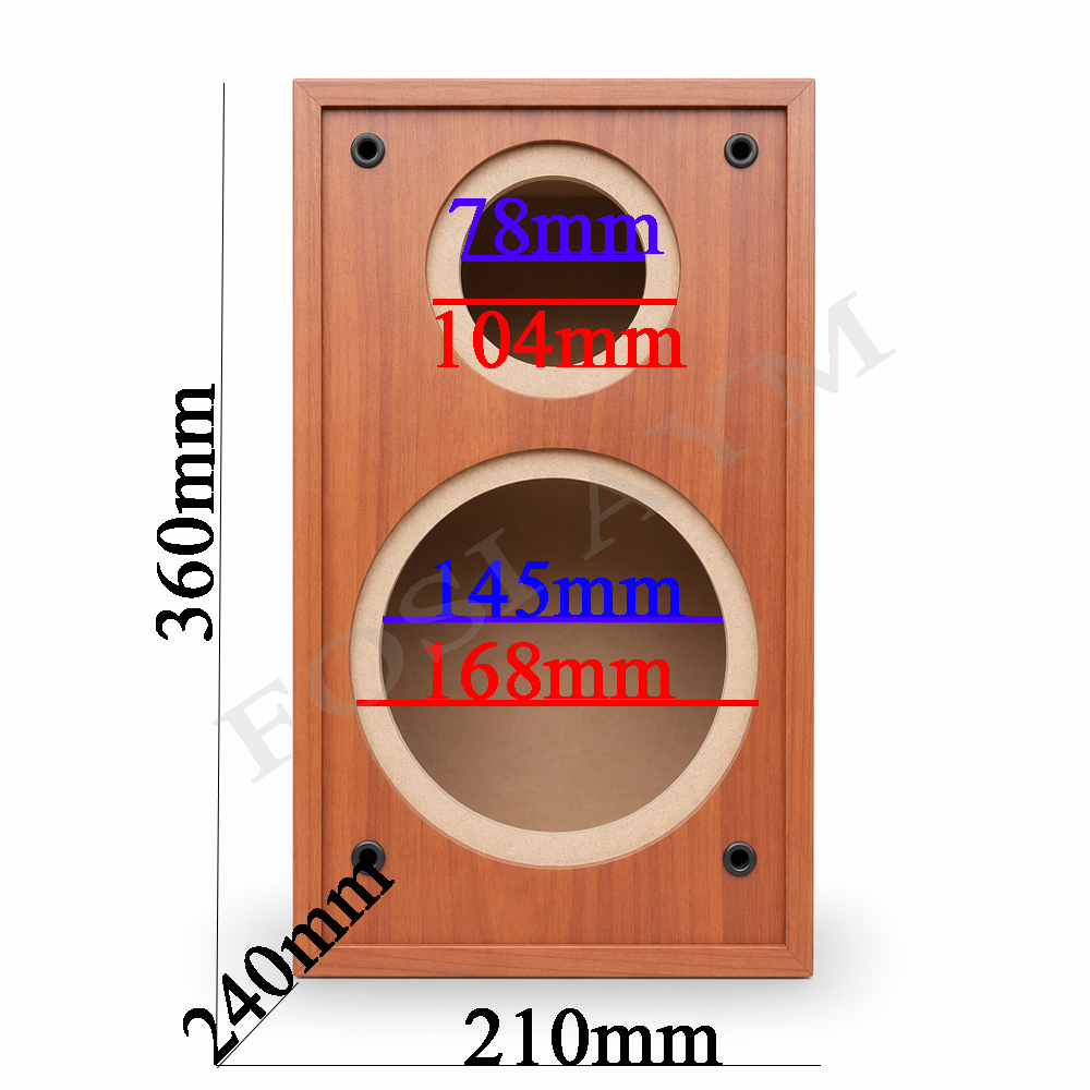 FOSI AYM Wooden Labyrinth Spea - огляд і ціна Speaker Enclosure