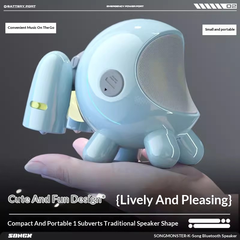 SONGX SONGMONSTER Cute Robot K - огляд і ціна Full Range Speaker